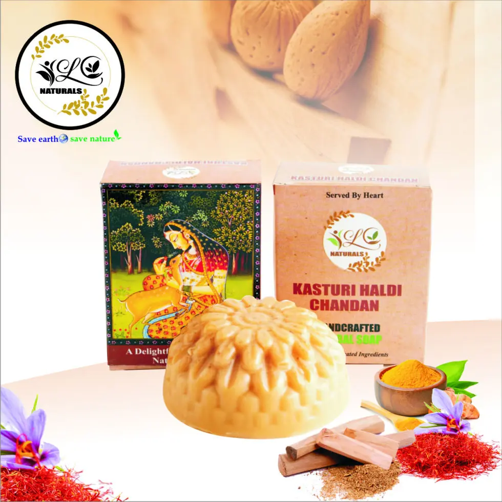 Kasturi haldi chandan soap by YLC naturals