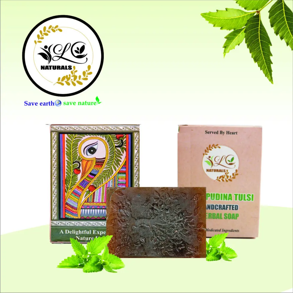 Neem pudina tulsi soap by YLC naturals