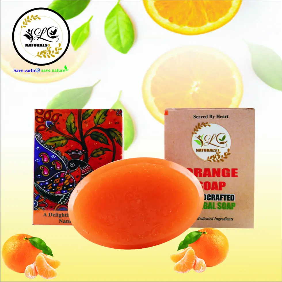 Orange soap by YLC naturals